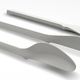 Illustration for article titled Side-On Cutlery Makes It Almost Safe to Eat at Your Aunts Grimy House